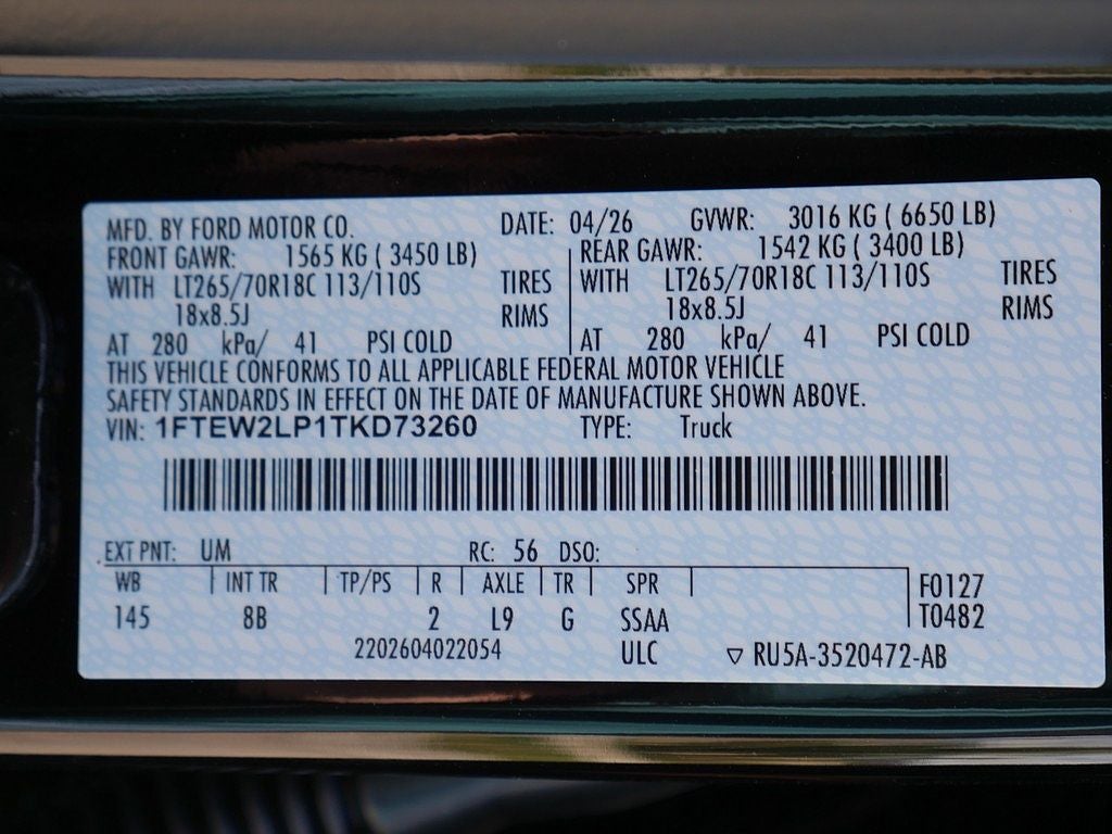 2026 Ford F-150 STX CREW 4WD