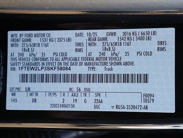 2025 Ford F-150 STX CREW 4WD