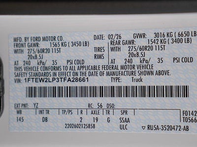 2026 Ford F-150 STX CREW 4WD