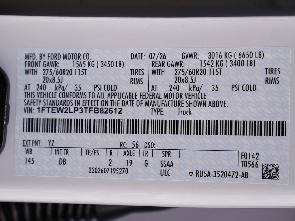 2026 Ford F-150 STX CREW 4WD