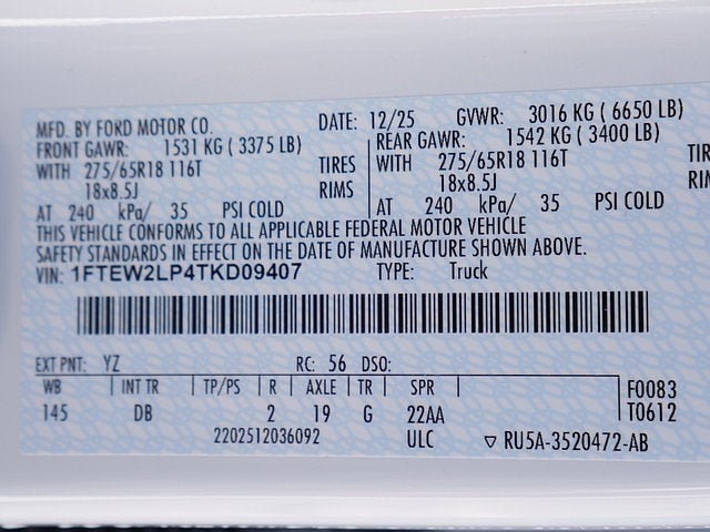 2026 Ford F-150 STX CREW 4WD