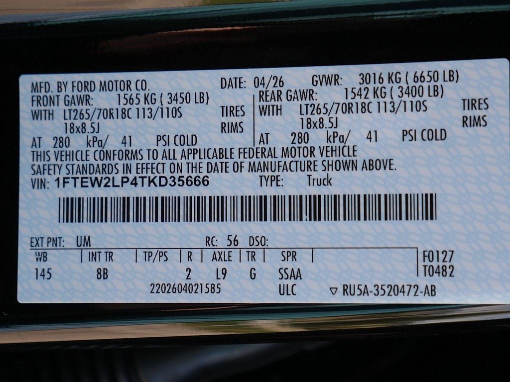 2026 Ford F-150 STX CREW 4WD