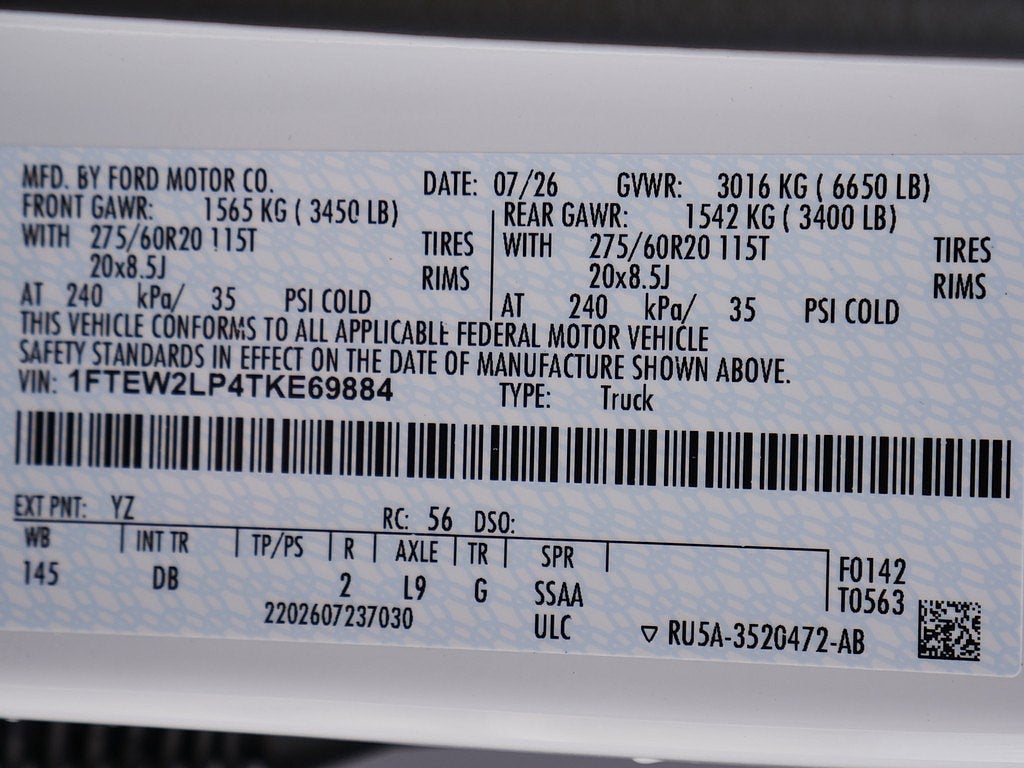 2026 Ford F-150 STX CREW 4WD