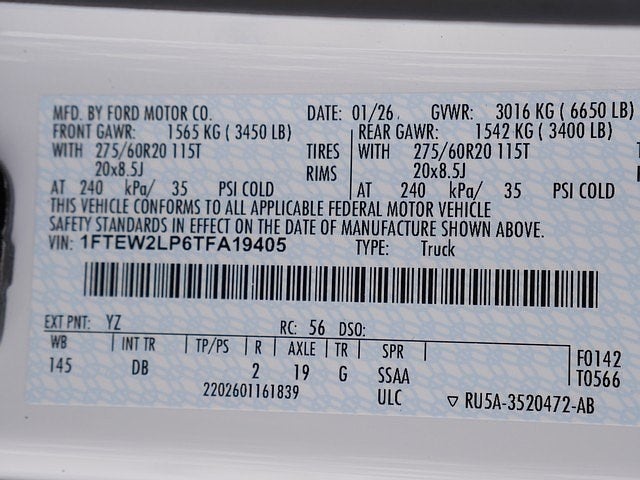 2026 Ford F-150 STX CREW 4WD