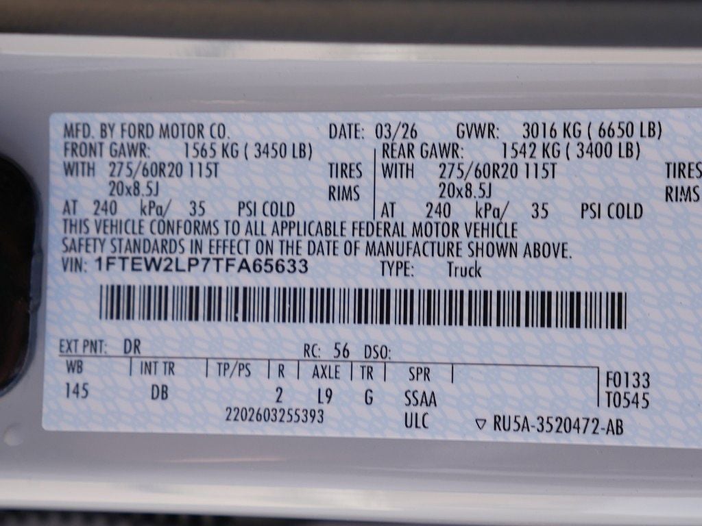 2026 Ford F-150 STX CREW 4WD