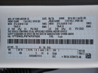 2026 Ford F-150 STX CREW 4WD