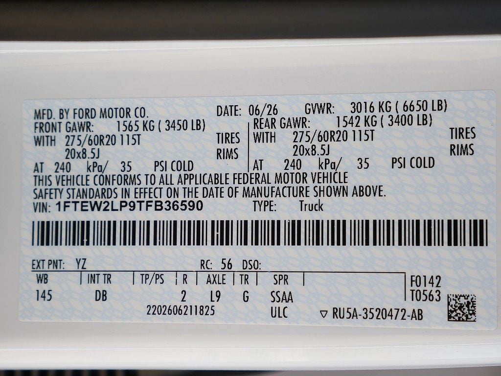 2026 Ford F-150 STX CREW 4WD