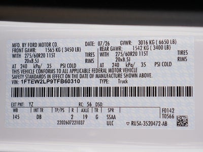 2026 Ford F-150 STX CREW 4WD