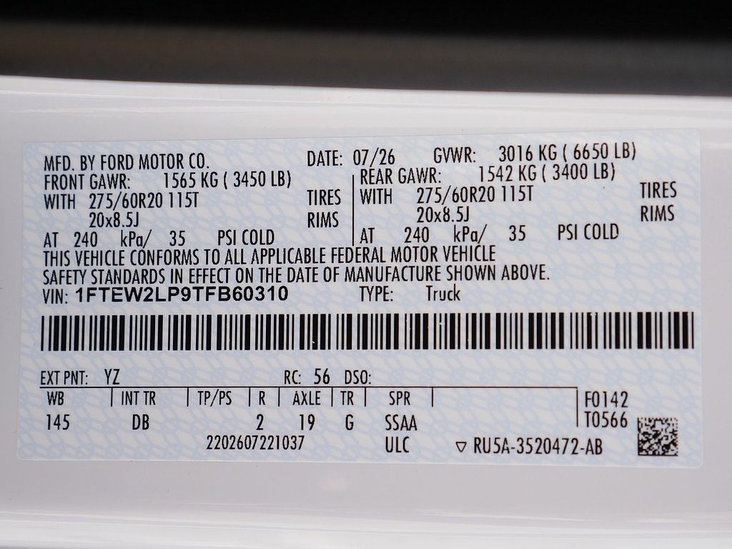 2026 Ford F-150 STX CREW 4WD