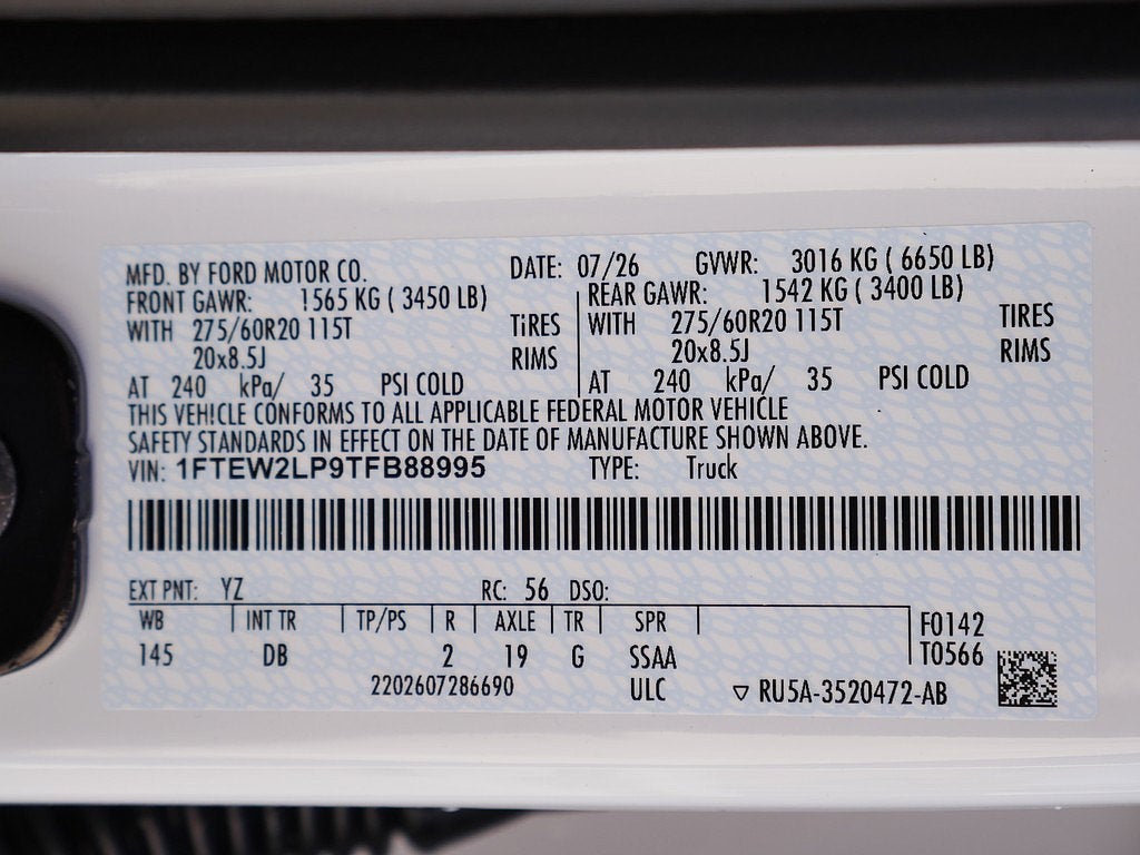 2026 Ford F-150 STX CREW 4WD
