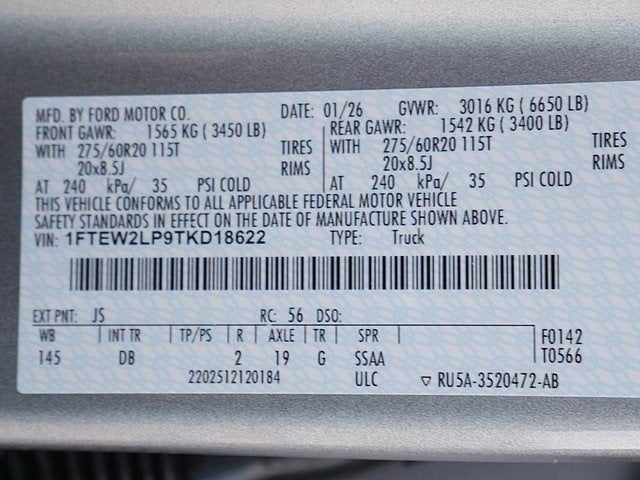 2026 Ford F-150 STX CREW 4WD