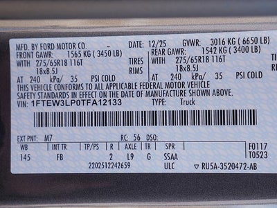 2026 Ford F-150 XLT CREW 4WD