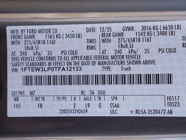 2026 Ford F-150 XLT CREW 4WD