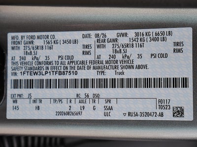 2026 Ford F-150 XLT CREW 4WD
