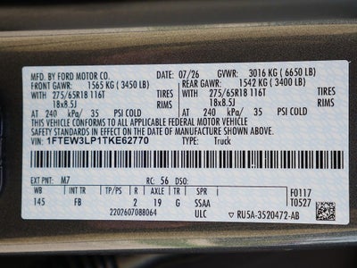 2026 Ford F-150 XLT CREW 4WD