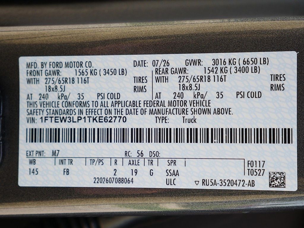 2026 Ford F-150 XLT CREW 4WD