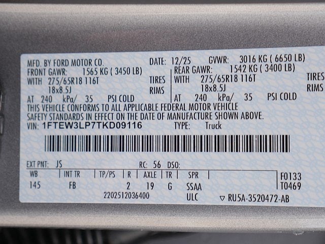 2026 Ford F-150 XLT CREW 4WD