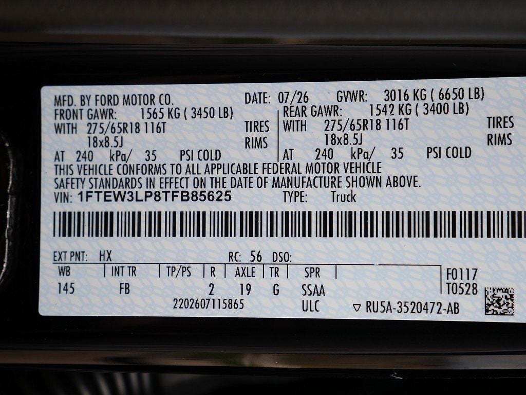 2026 Ford F-150 XLT CREW 4WD