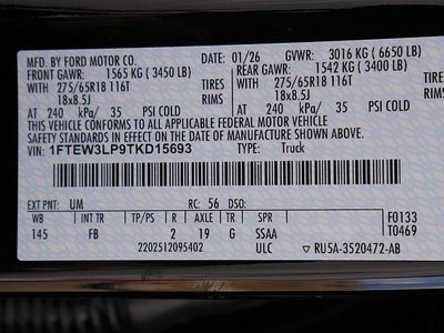 2026 Ford F-150 XLT CREW 4WD