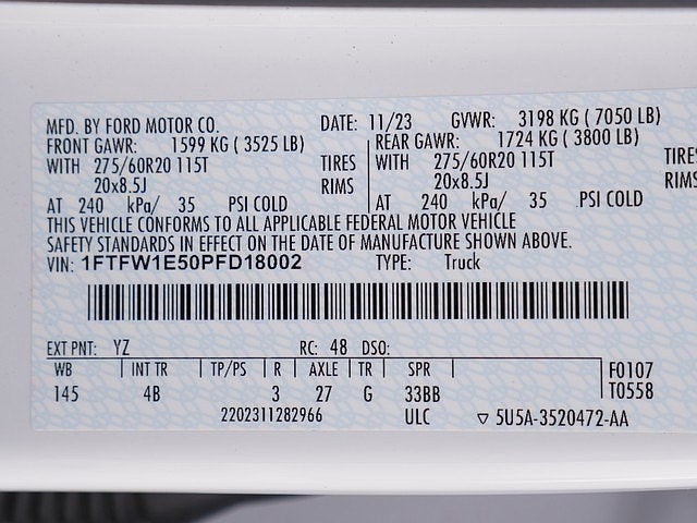 2023 Ford F-150 XLT CREW 5.0