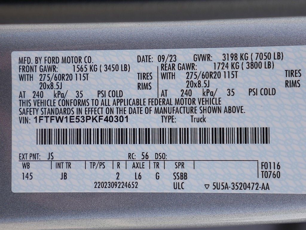2023 Ford F-150 STX CREW 5.0