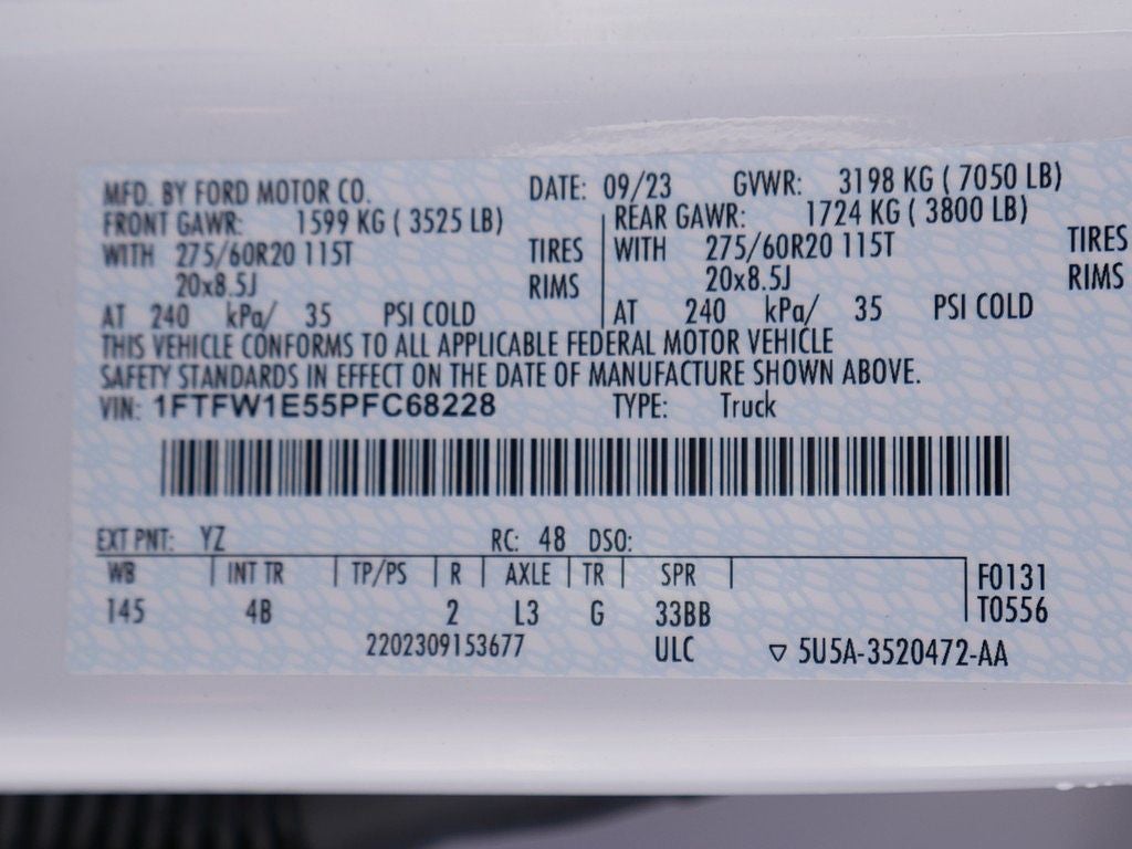 2023 Ford F-150 XLT CREW 5.0