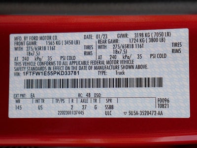 2023 Ford F-150 XLT CREW 5.0