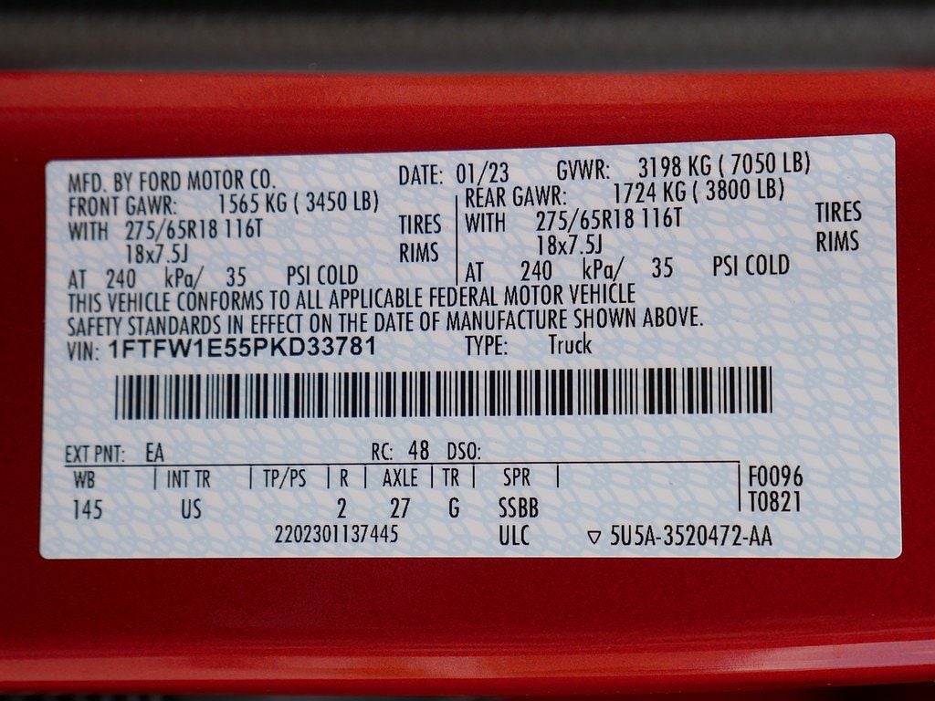 2023 Ford F-150 XLT CREW 5.0