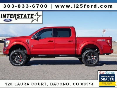 2021 Ford F-150 BLACK WIDOW CREW 5.0