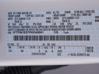 2023 Ford F-150 XLT CREW 5.0