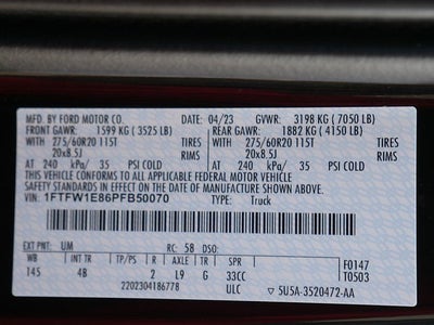 2023 Ford F-150 XLT CREW 3.5