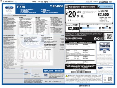 2021 Ford F-150 XLT LONG BED CREW 3.5