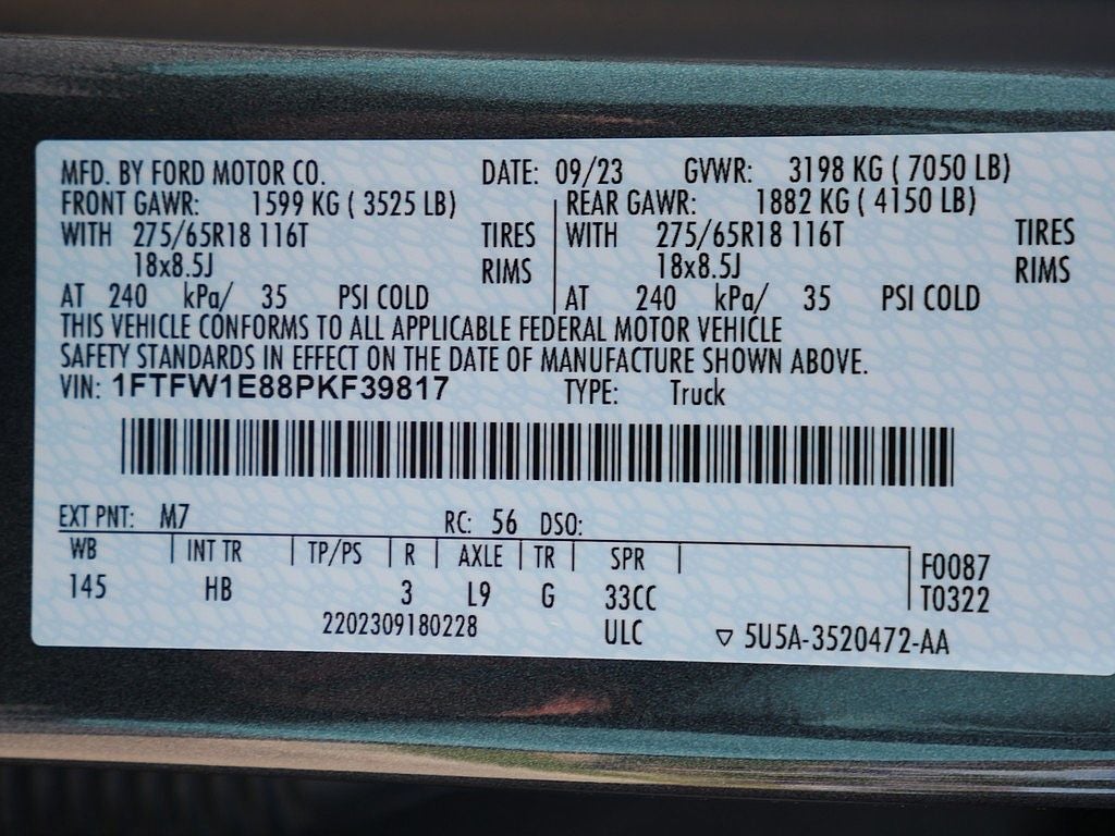 2023 Ford F-150 Lariat CREW 3.5