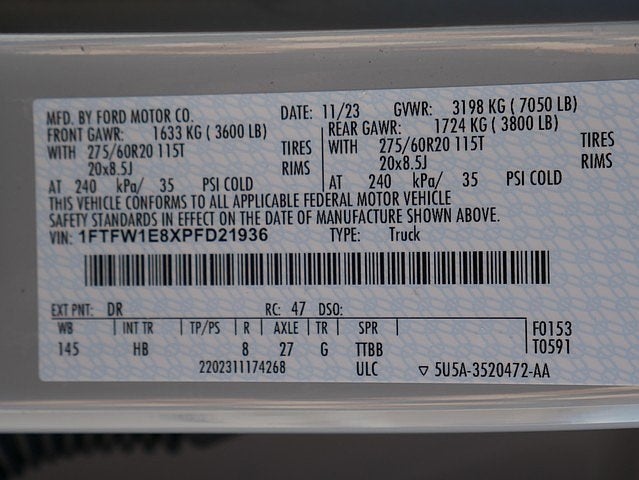 2023 Ford F-150 Lariat CREW 3.5