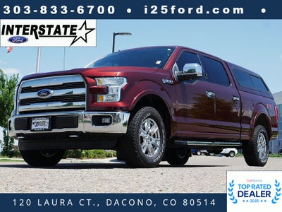 2015 Ford F-150 Lariat CREW 5.0 LONG BED