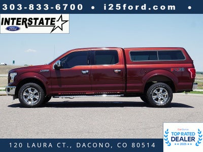 2015 Ford F-150 Lariat CREW 5.0 LONG BED