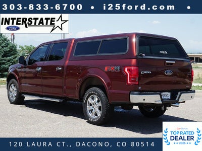 2015 Ford F-150 Lariat CREW 5.0 LONG BED