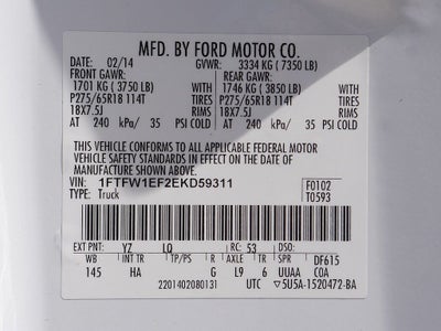 2014 Ford F-150 Lariat CREW 5.0