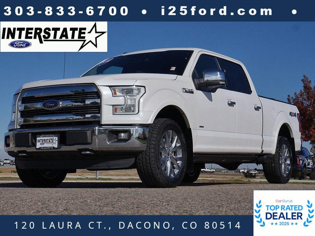 2016 Ford F-150 Lariat CREW 3.5 LONG BED