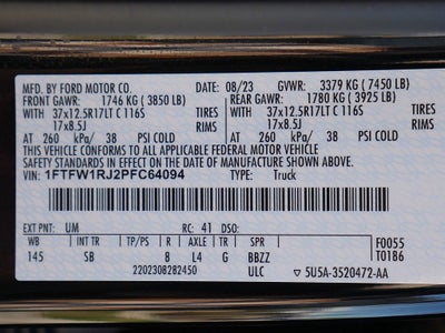 2023 Ford F-150 Raptor R