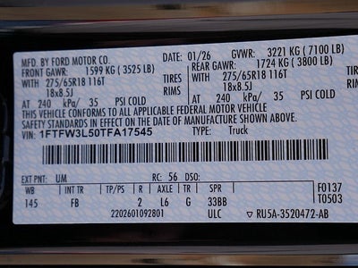 2026 Ford F-150 XLT CREW 4WD