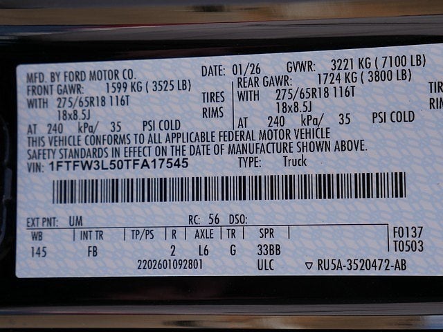 2026 Ford F-150 XLT CREW 4WD