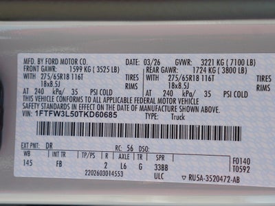 2026 Ford F-150 XLT CREW 4WD