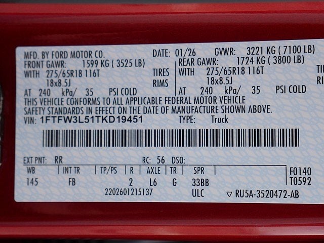 2026 Ford F-150 XLT CREW 4WD