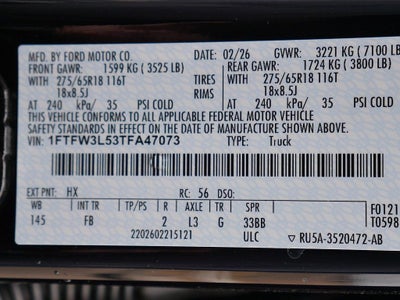 2026 Ford F-150 XLT CREW 4WD