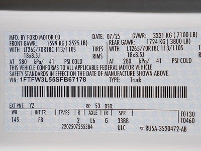 2025 Ford F-150 XLT CREW 4WD