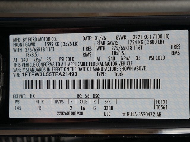 2026 Ford F-150 XLT CREW 4WD