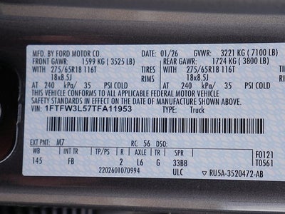 2026 Ford F-150 XLT CREW 4WD