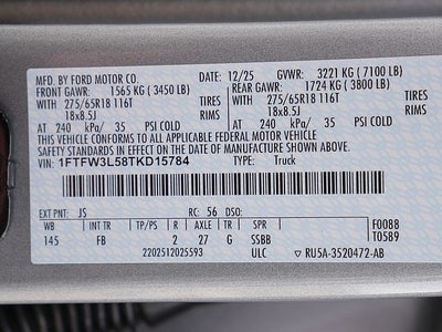 2026 Ford F-150 XLT CREW 4WD