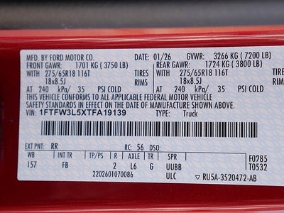 2026 Ford F-150 XLT CREW 4WD